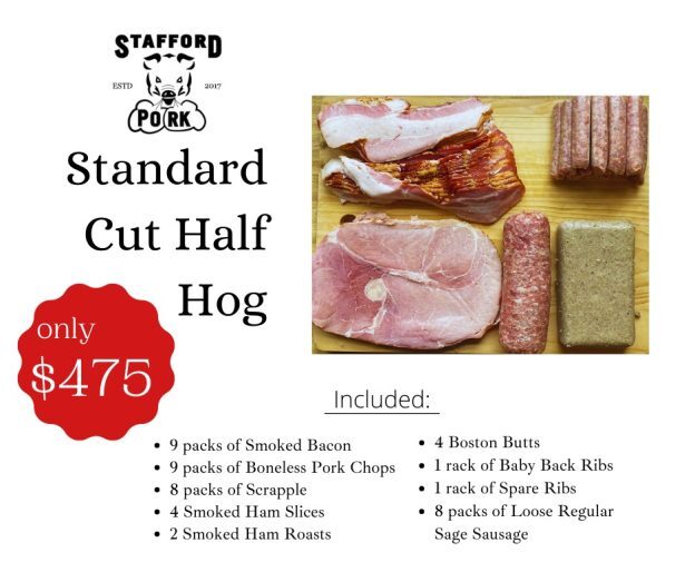 ½ Hog (Standard Cut)